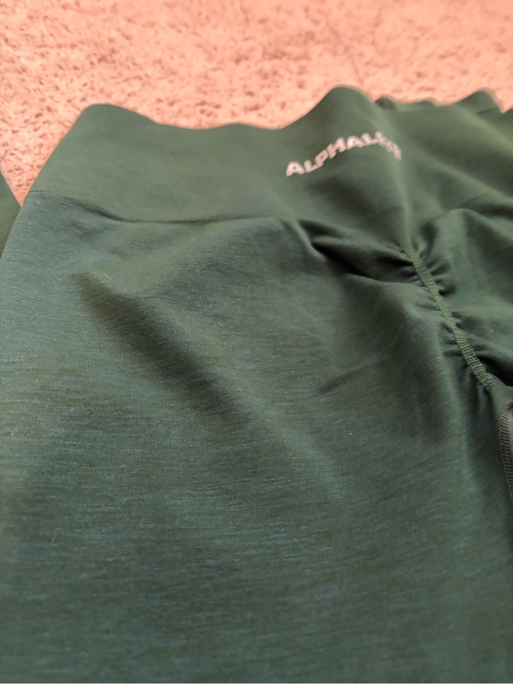 Alphalete Leggings Set - Forest Green & Navy - Picture 13 of 14